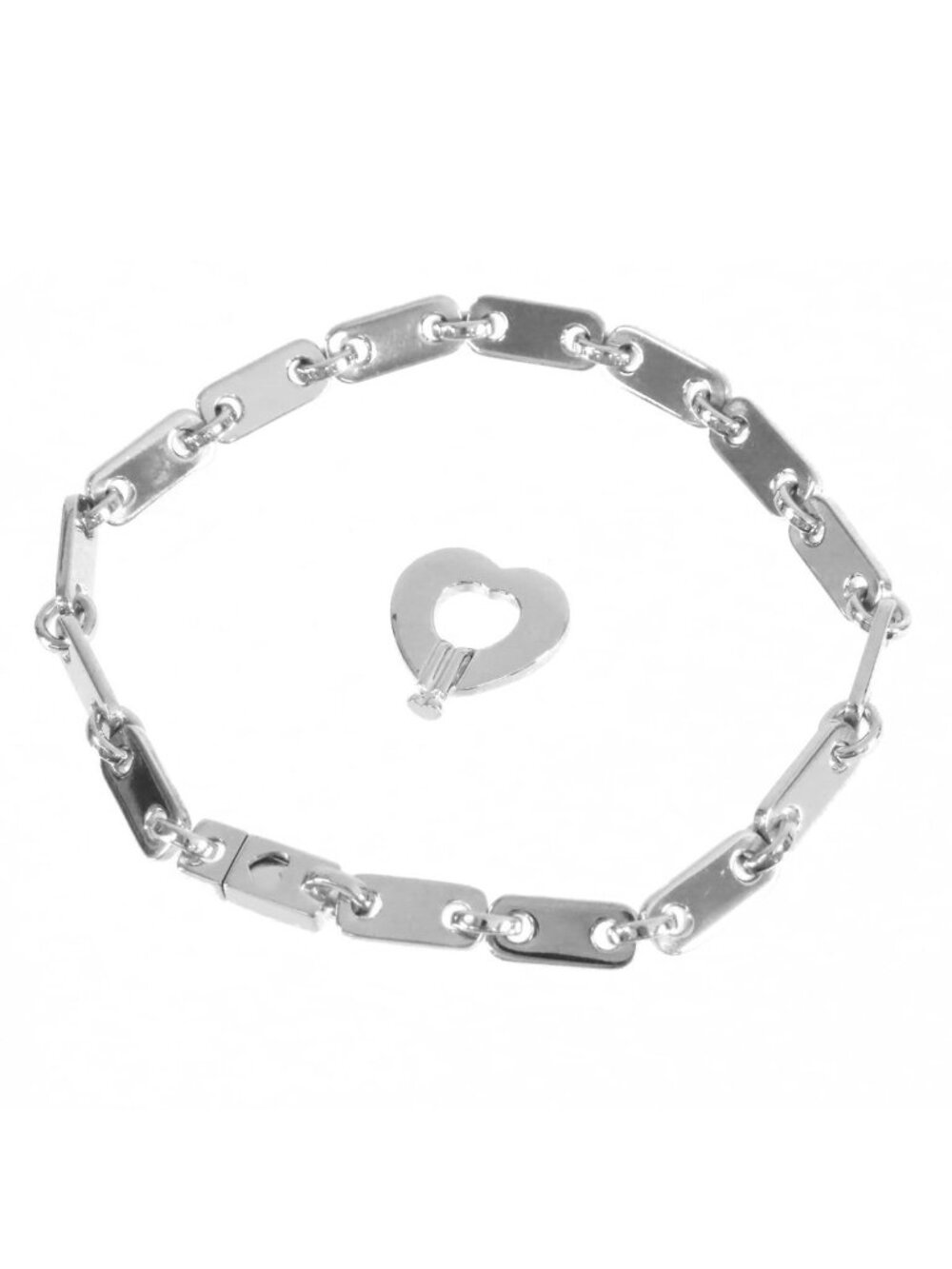 Cartier Fidelity Bracelet White Gold 18K Keyed